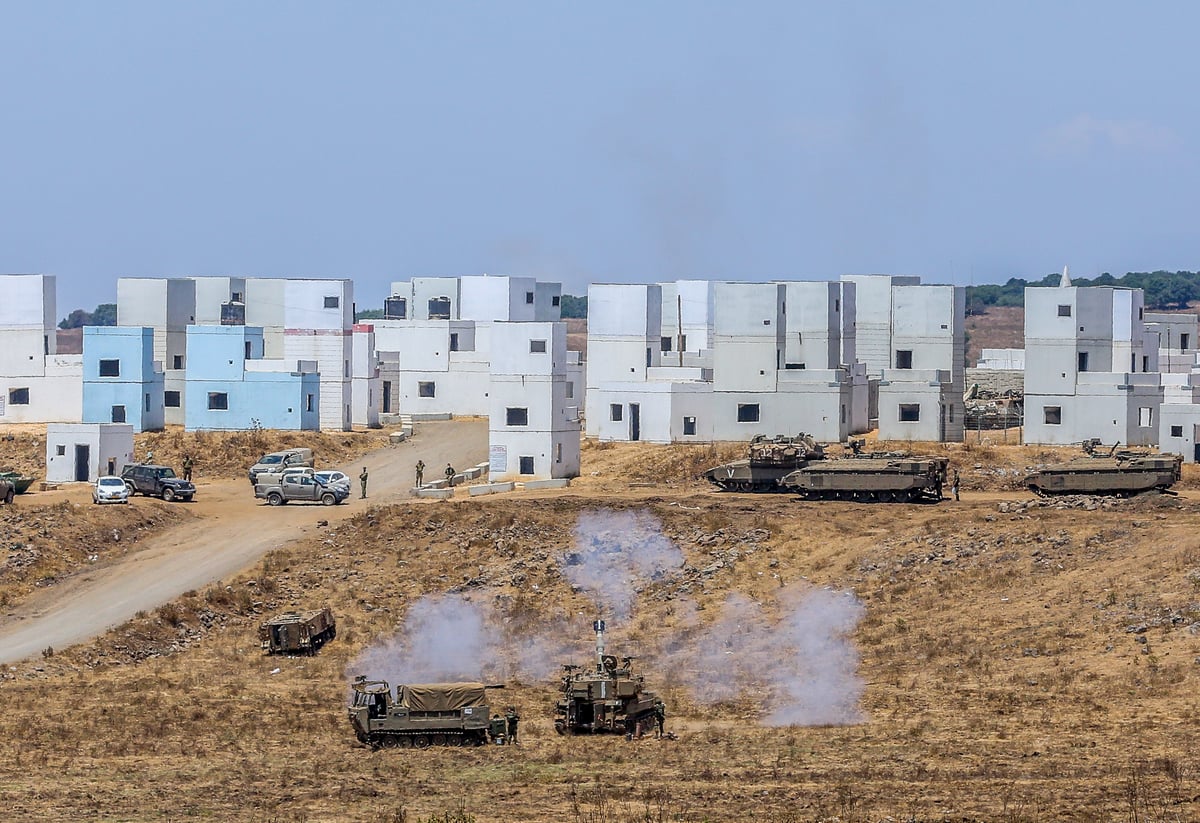 תיעוד מיוחד: חיילי צה"ל בתרגיל צבאי ברמת הגולן