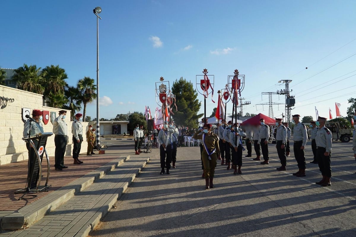 מפקד "עוצבת האש" עופר וינטר בנאומו: "השם תן בי ענווה וגבורה"