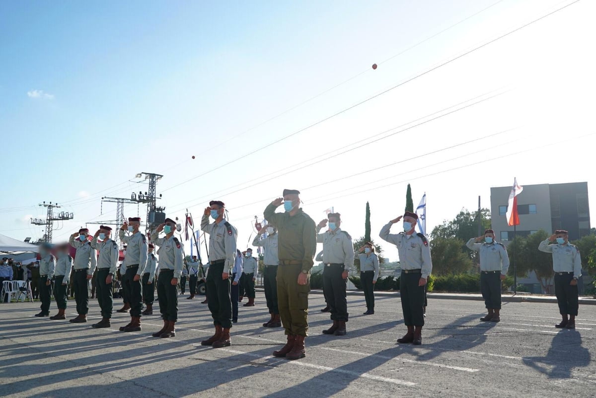 מפקד "עוצבת האש" עופר וינטר בנאומו: "השם תן בי ענווה וגבורה"