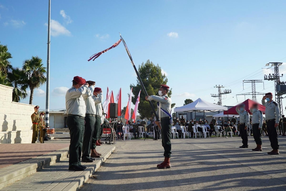 מפקד "עוצבת האש" עופר וינטר בנאומו: "השם תן בי ענווה וגבורה"