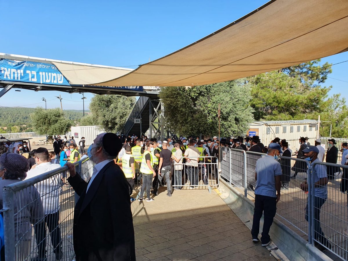 מהומות במירון: 5 עצורים ליד ציון הרשב"י