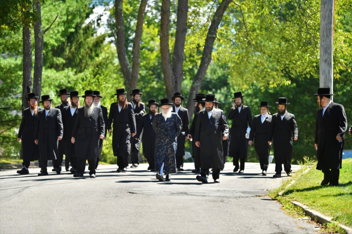 האדמו"ר מויז'ניץ בביקור בקאנטרי בארה"ב