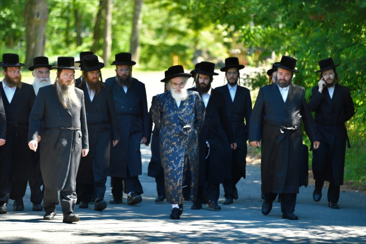 האדמו"ר מויז'ניץ בביקור בקאנטרי בארה"ב