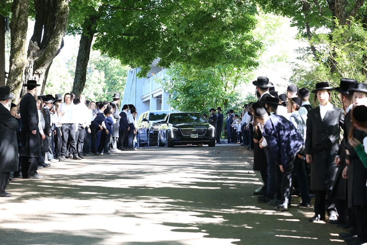 האדמו"ר מסאטמר ביקר ביום האחרון של 'מחנה הקיץ'