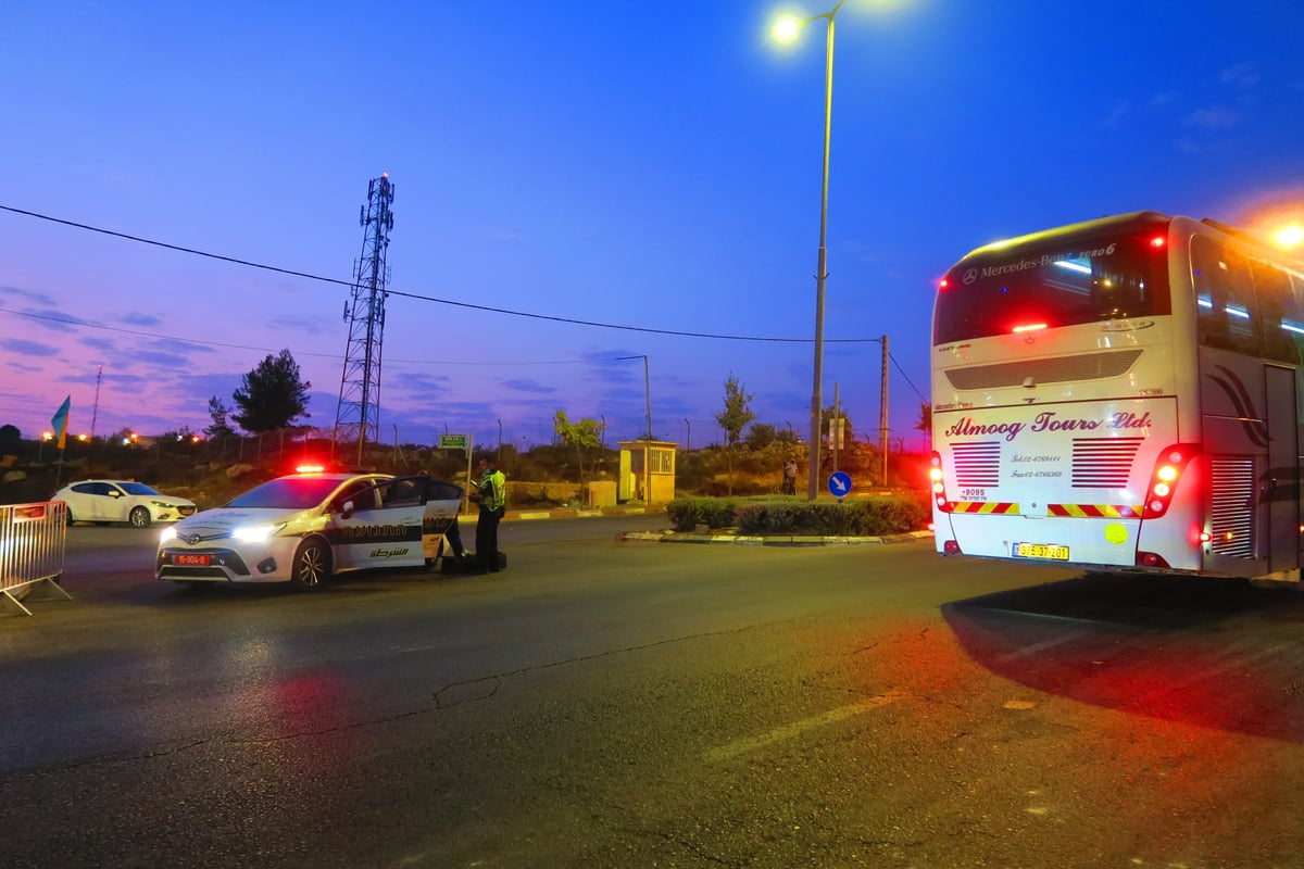 תיעוד: כך נראה העוצר הלילי בביתר עילית