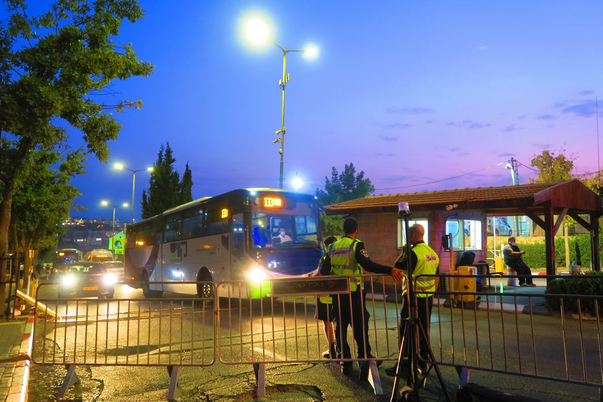 תיעוד: כך נראה העוצר הלילי בביתר עילית