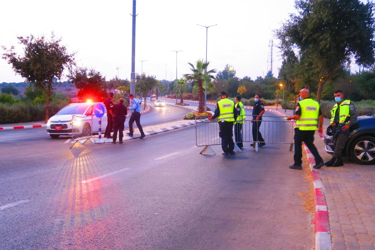 תיעוד: כך נראה העוצר הלילי בביתר עילית