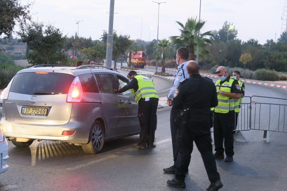 תיעוד: כך נראה העוצר הלילי בביתר עילית