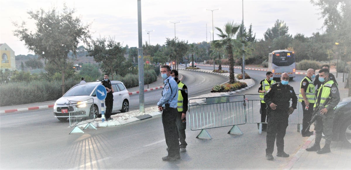 תיעוד: כך נראה העוצר הלילי בביתר עילית