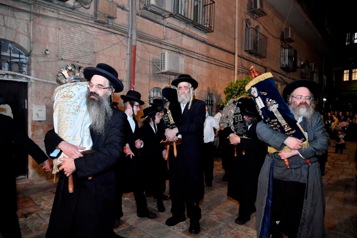 צפו: כך נחנך בית המדרש המרכזי בשכונת בתי אונגרין