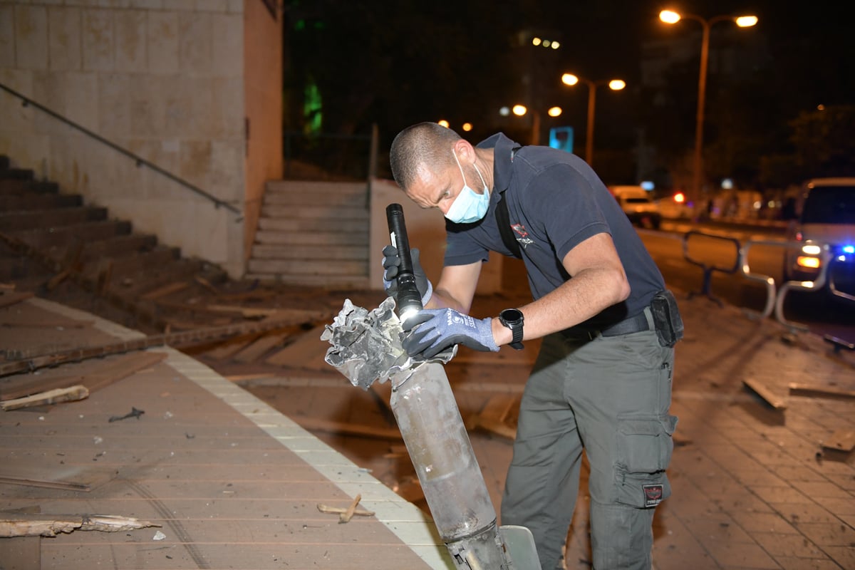 רקטה נפלה באשדוד: גבר בן 60 נפצע בינוני עד קשה