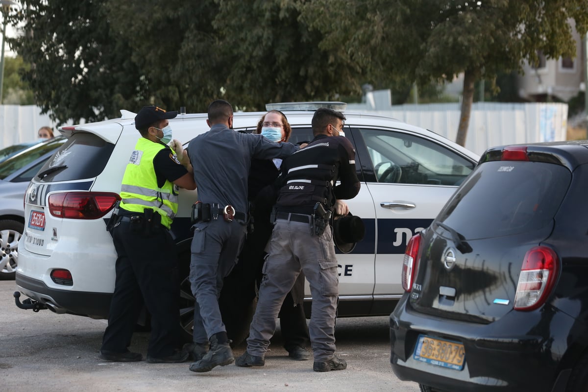 אכיפת הסגר: כך מתפללים פונו מציון הרשב"י