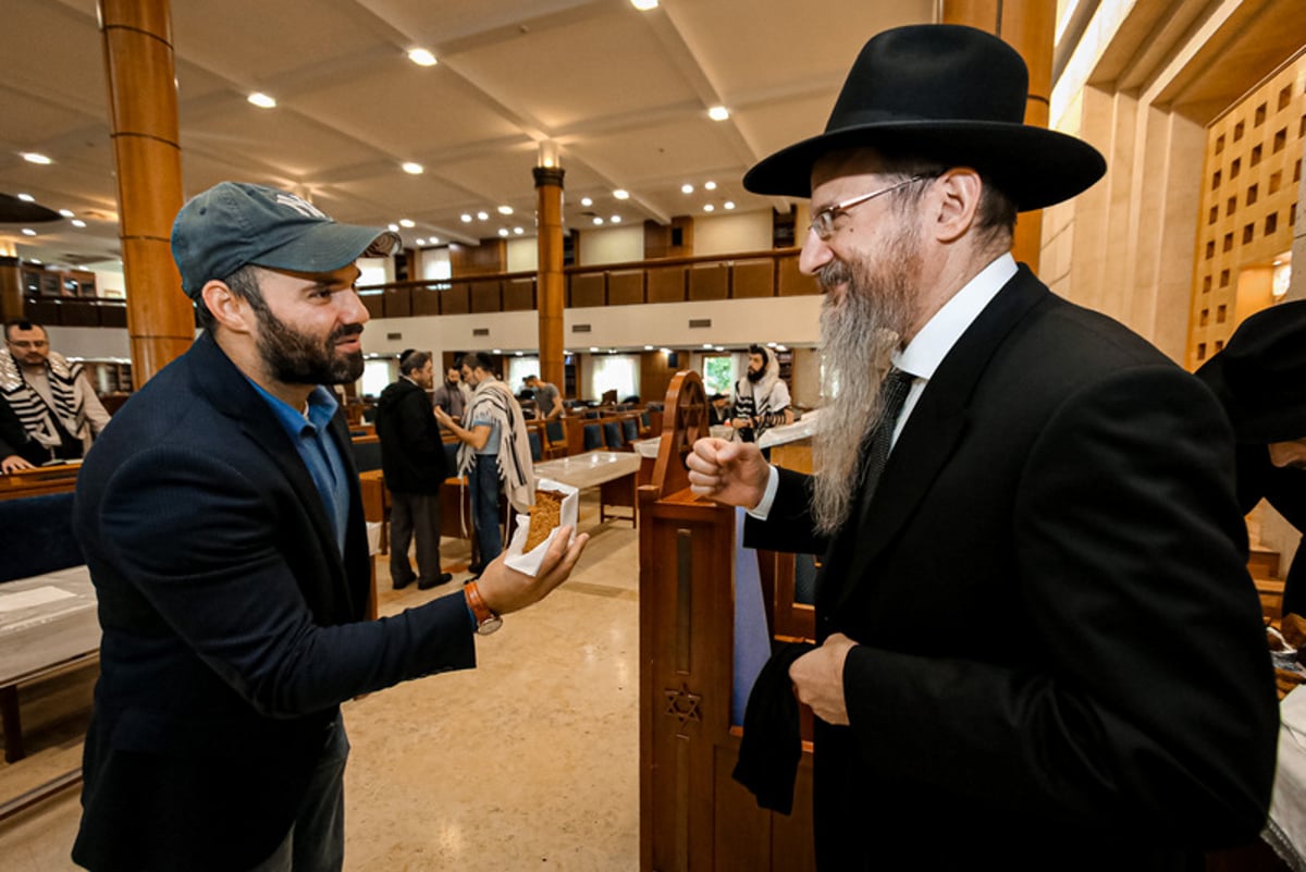 צפו בתיעוד: ערב יום הכיפורים בבירת רוסיה