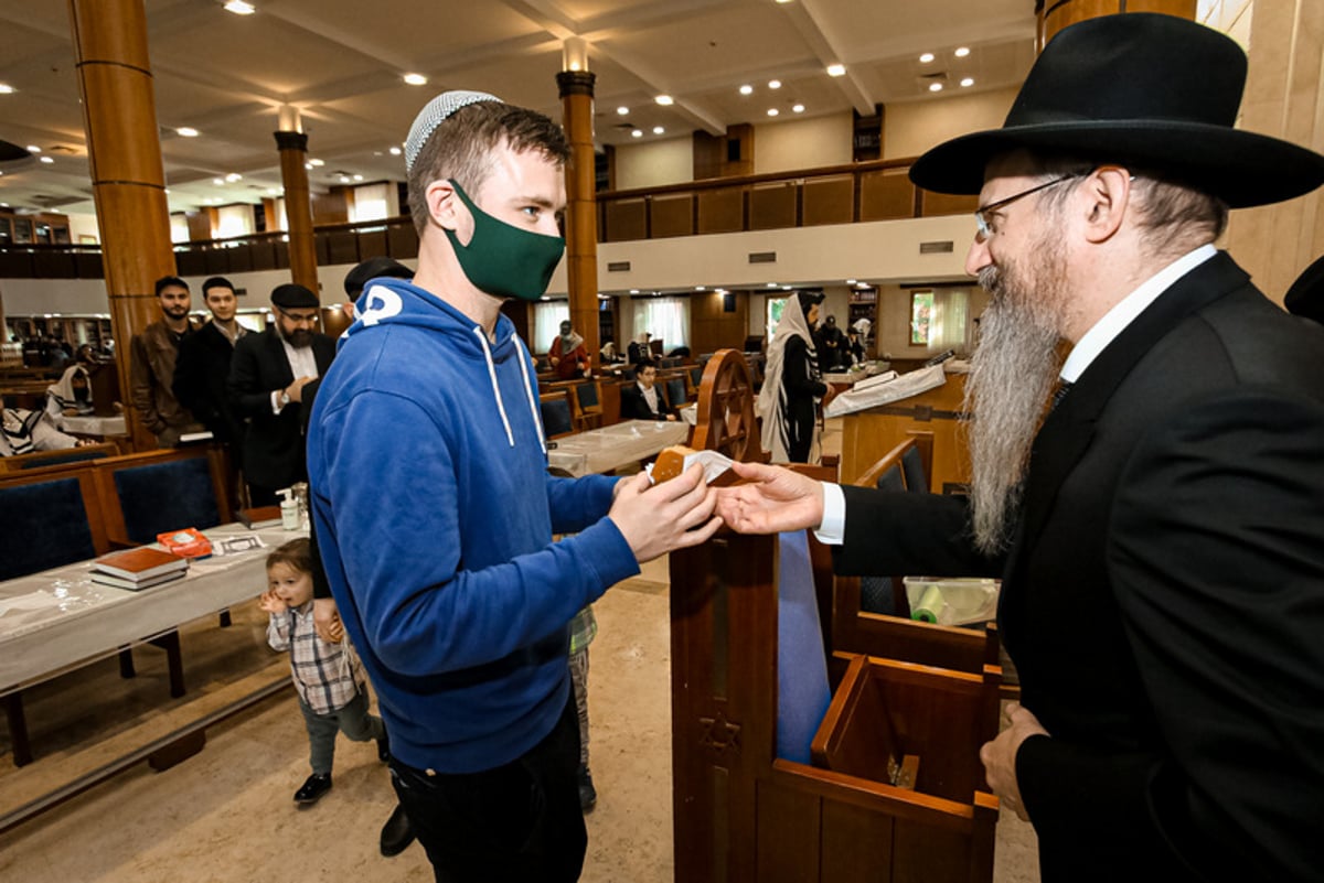 צפו בתיעוד: ערב יום הכיפורים בבירת רוסיה