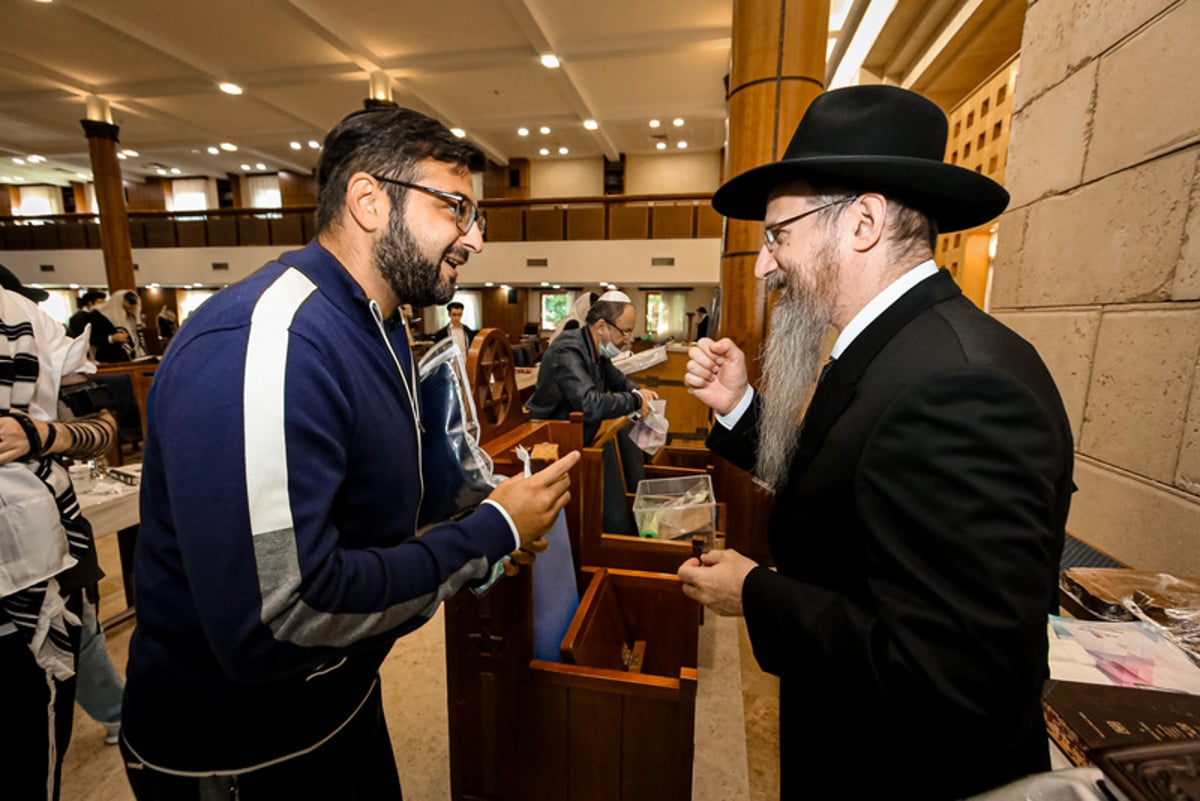 צפו בתיעוד: ערב יום הכיפורים בבירת רוסיה