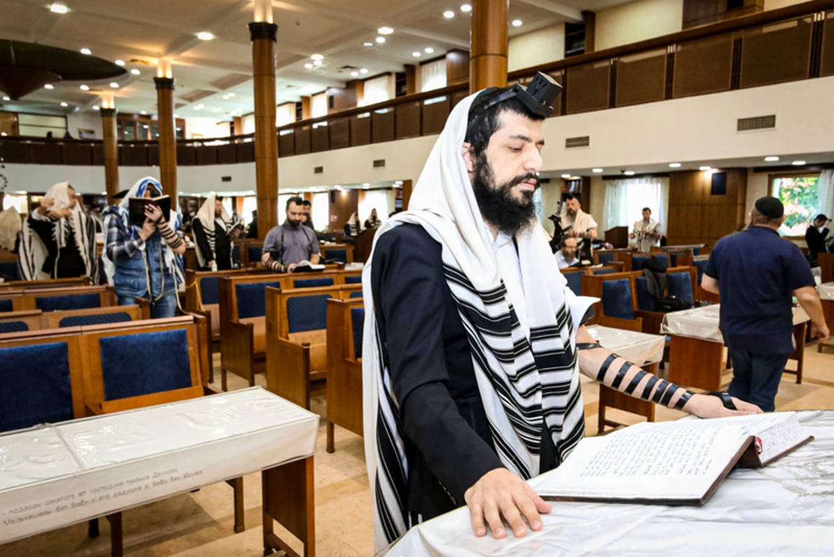 צפו בתיעוד: ערב יום הכיפורים בבירת רוסיה