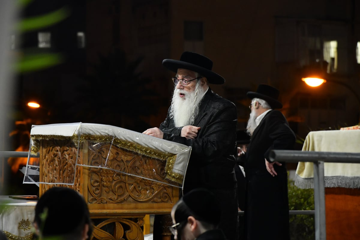 'בלי חסידים' • הרבי מצאנז בכפרות ו'תשליך'