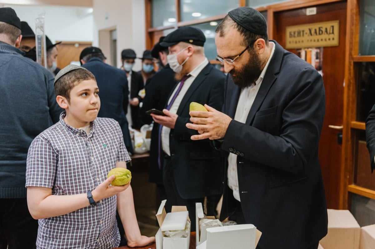 הושלמו ההכנות במוסקבה לקראת חג הסוכות