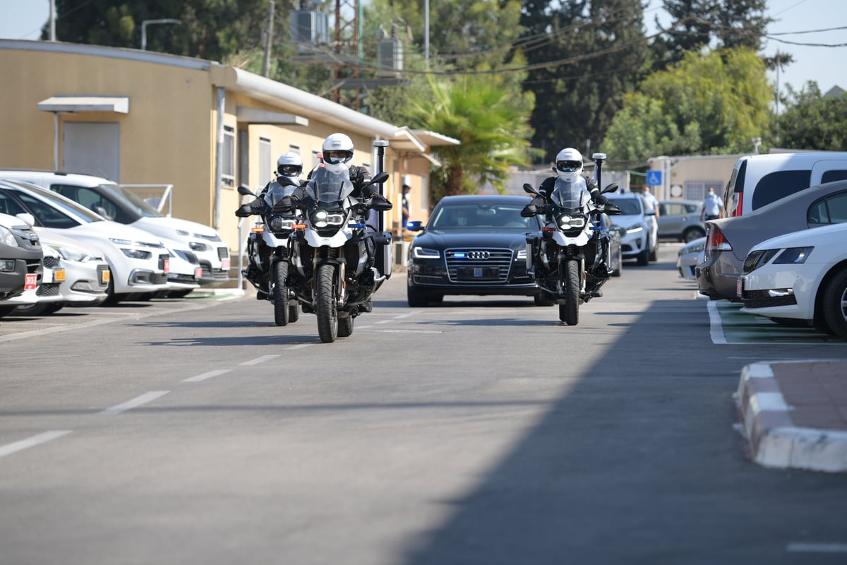 הנשיא ריבלין עודד את השוטרים: "יש ביקורת, אין כעס"