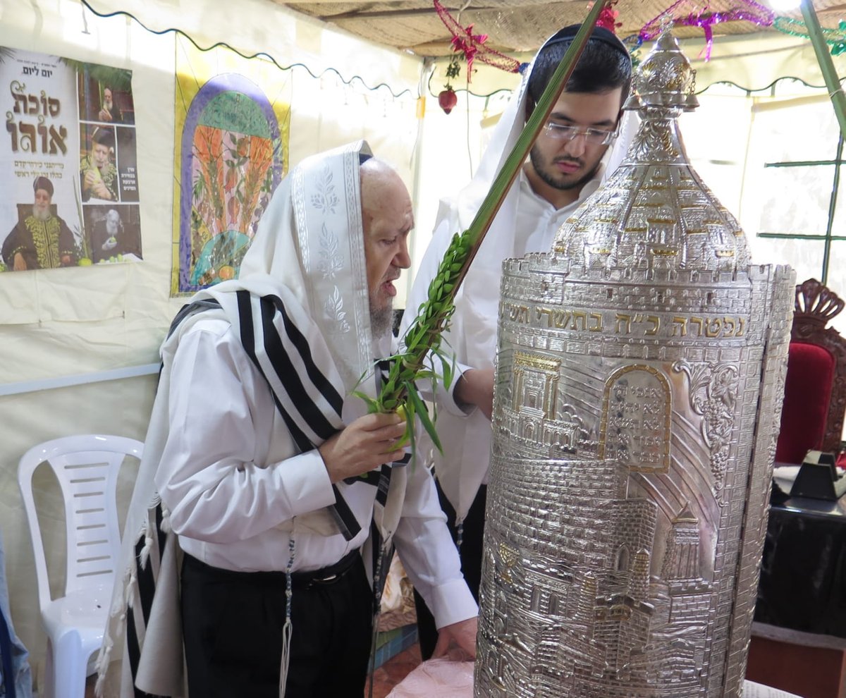 תיעוד מיוחד מסוכת הגאון רבי מאיר מאזוז