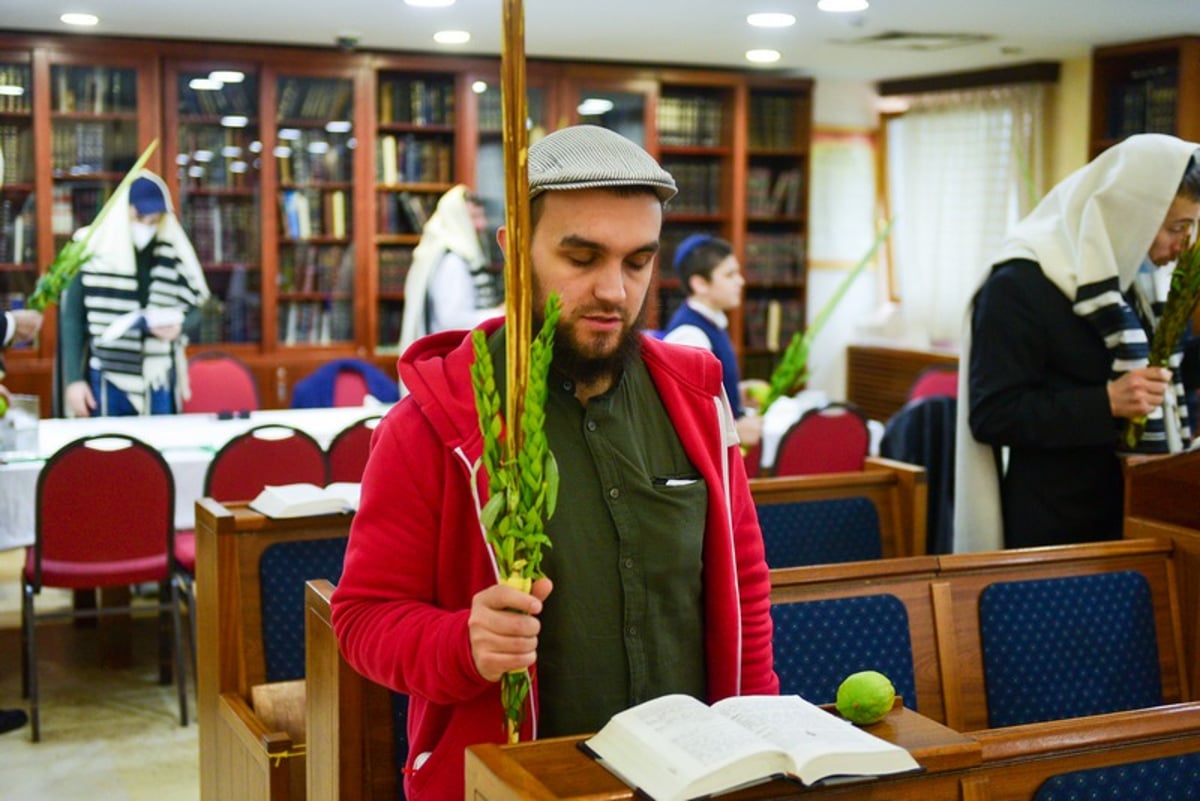 מְבַשֵּׂר וְאוֹמֵר: הושענא רבא בבירת רוסיה