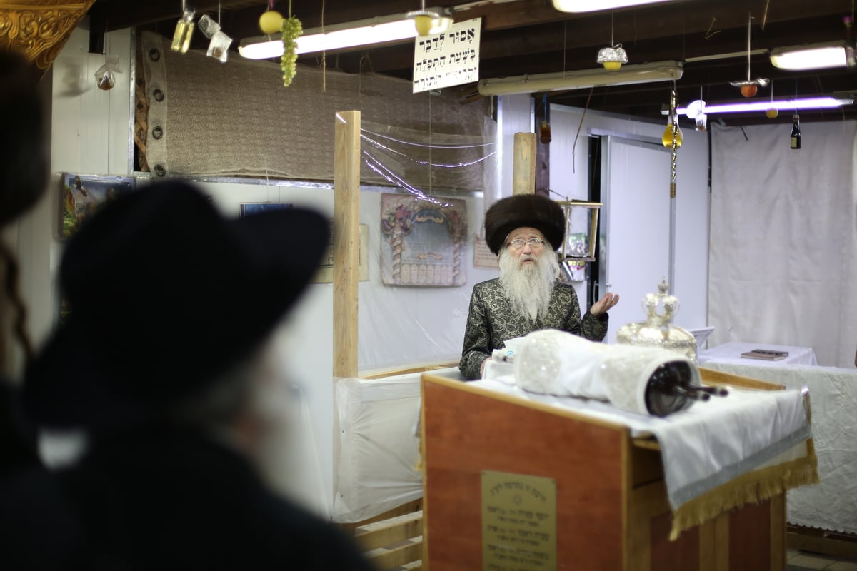 תיעוד: הקפות שניות בחצר נדבורנה - צפת