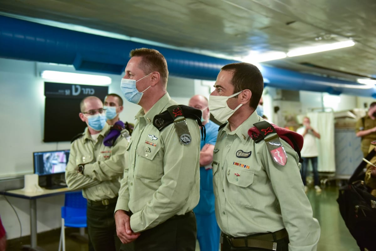 עומס העבודה בבתי החולים בגלל הנגיף: לראשונה מקום המדינה, צה"ל מטפל באזרחים