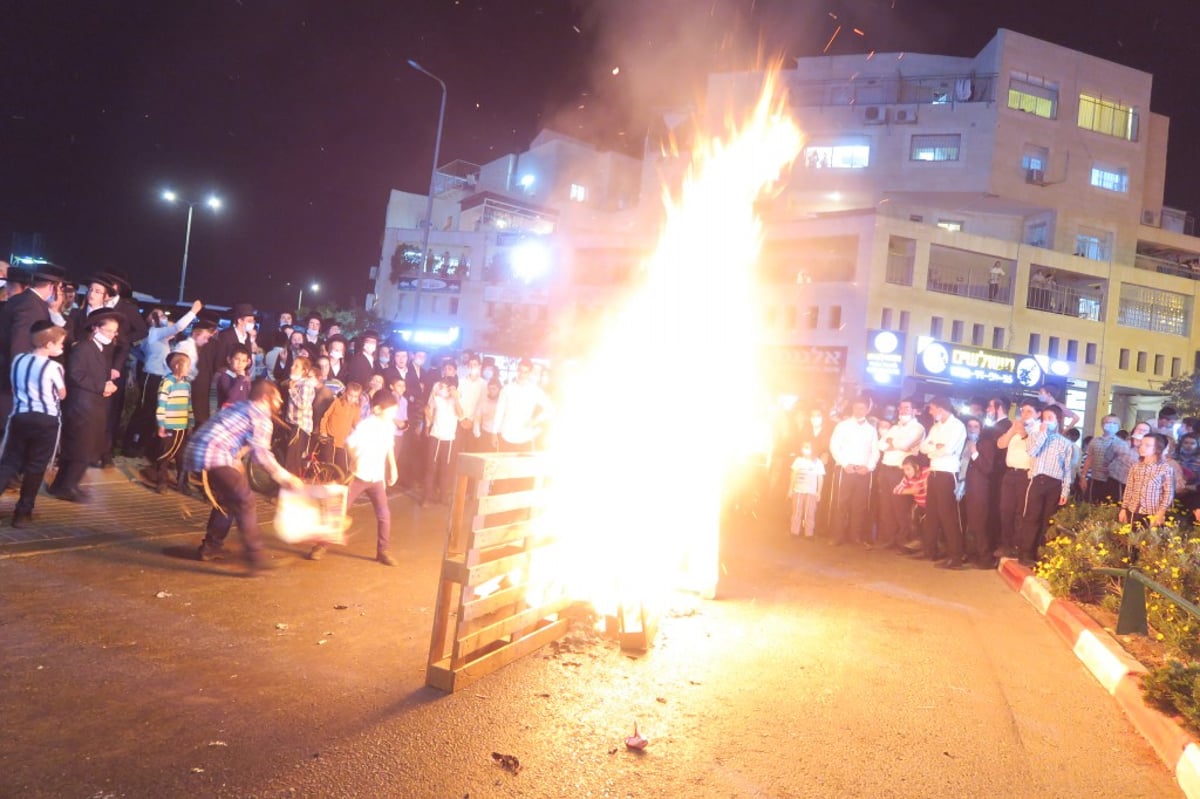 מאות הפגינו בביתר עילית נגד סגירת ת"תים