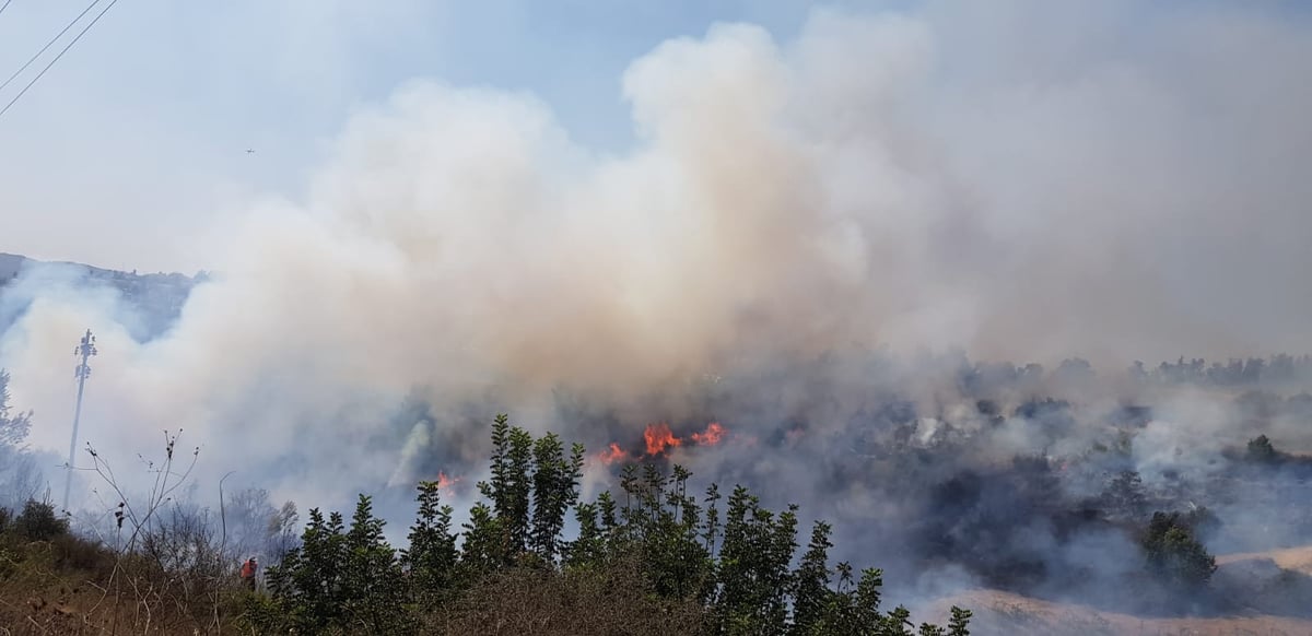 שריפת ענק: 50 תלמידים פונו מבית ספרם