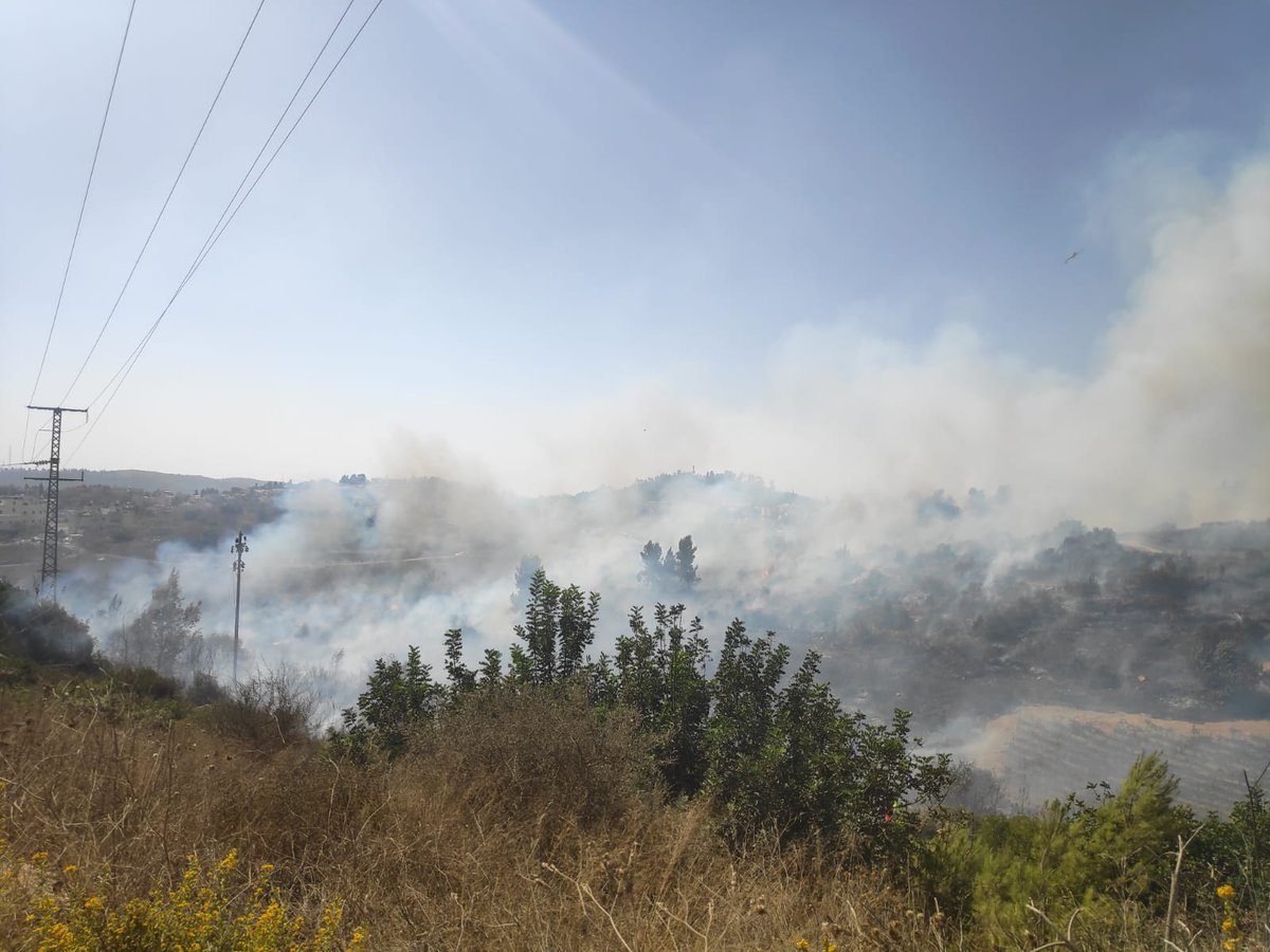 שריפת ענק: 50 תלמידים פונו מבית ספרם