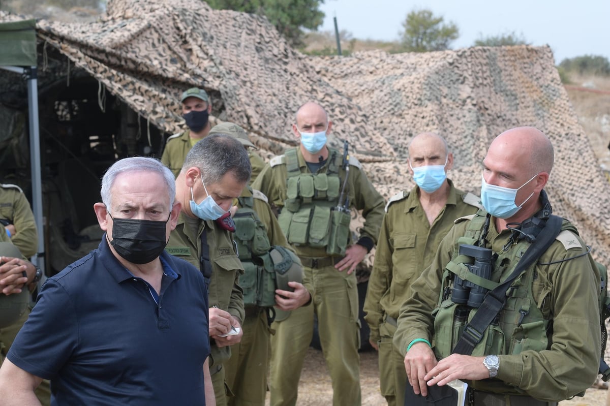 נתניהו ביקר בתרגיל ואיים: "נשמיד כל אויב"