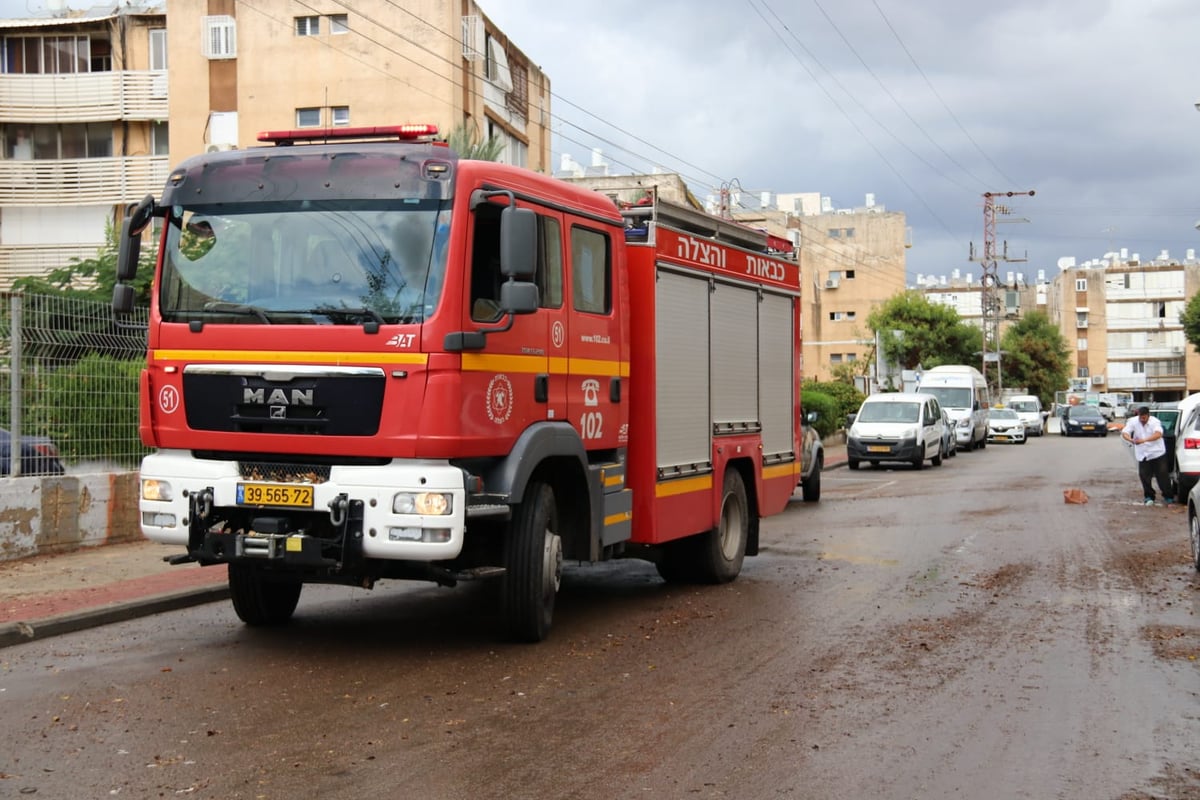 צפו בדרמה: שיטפונות וחילוצים ברחבי הארץ