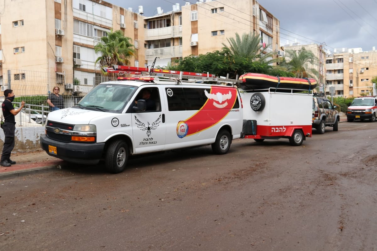 צפו בדרמה: שיטפונות וחילוצים ברחבי הארץ