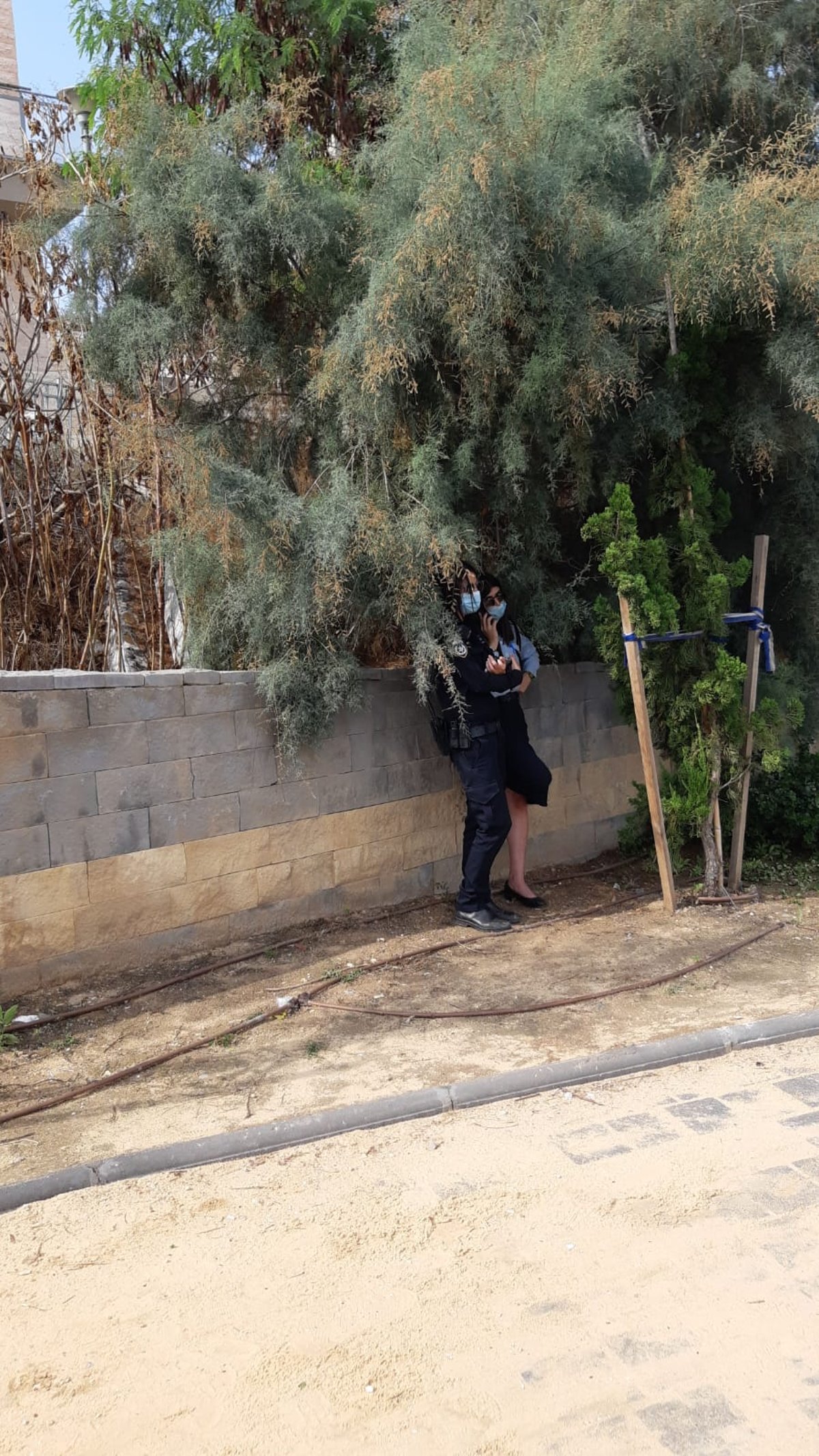 פרובוקציה? שוטרת "חרדית" באזור החרדי