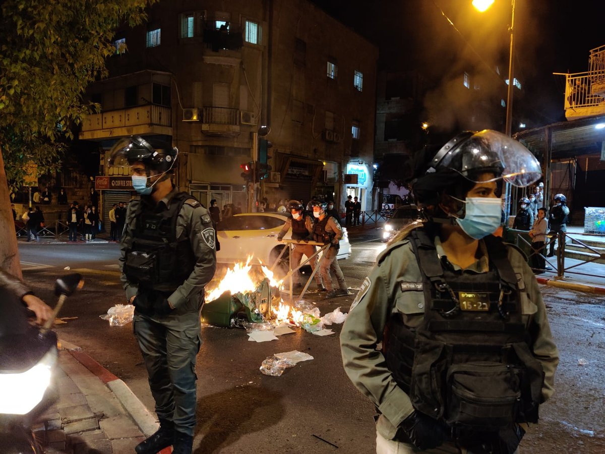 גם הערב: מהומות במא"ש על מעצר הקטין