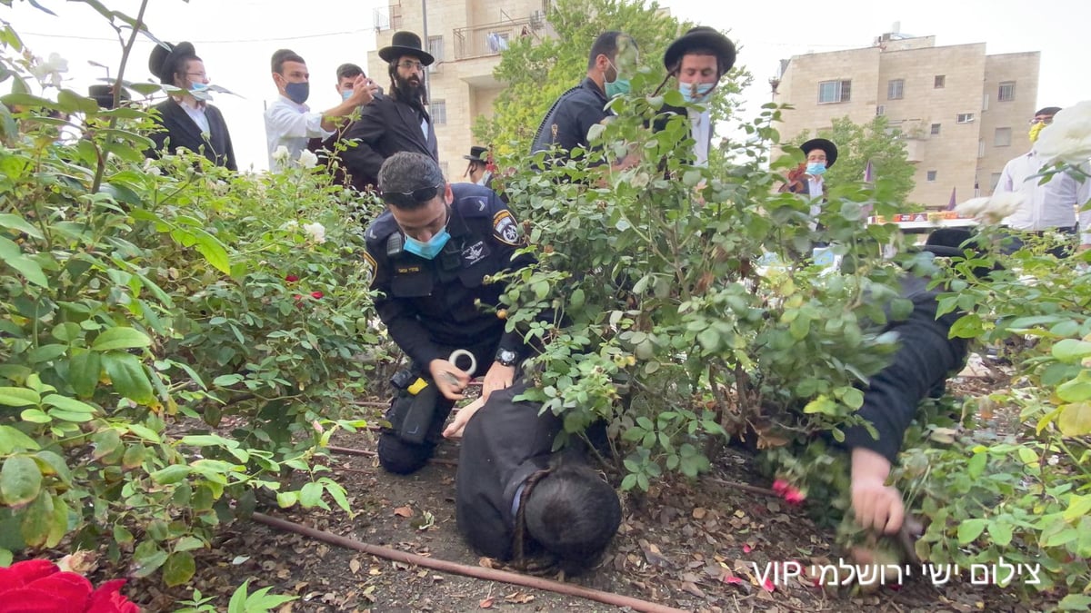 ירושלים: קיצונים מחו על חלוקת חוברות • תיעוד