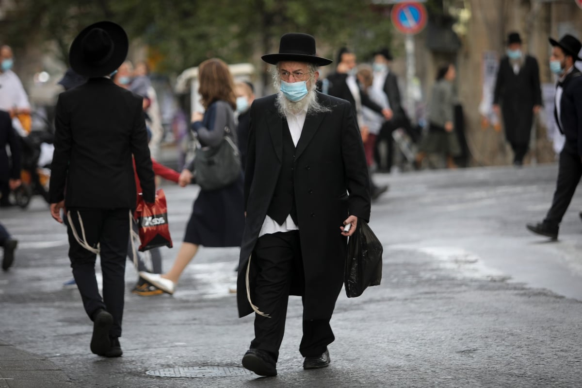 קורונה וחורף: גלריה מרחובות העיר ירושלים