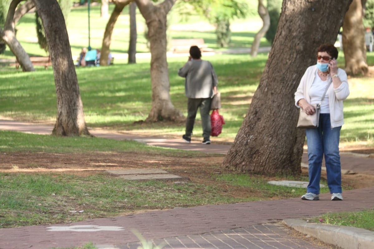 תיעוד חורפי: פארק מרום נווה ברמת גן • צפו