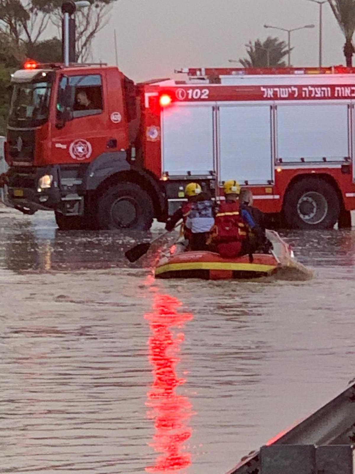 גשמי הברכה בשבת: הצפות ברחבי הארץ