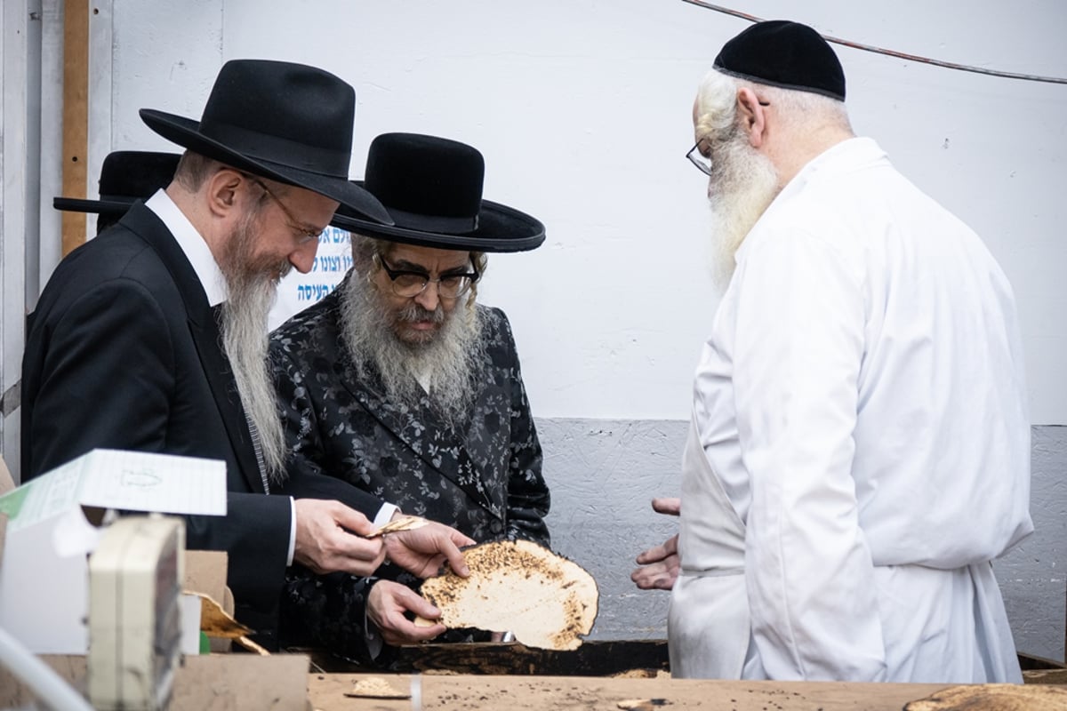 תיעוד: רבה הראשי של רוסיה ביקר בסאטמר