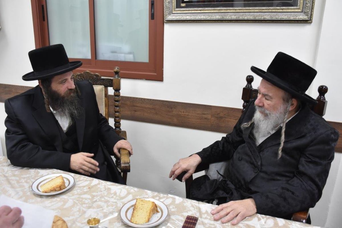 האדמו"ר מפיטסבורג ביקר בבית הרבי מאשלג