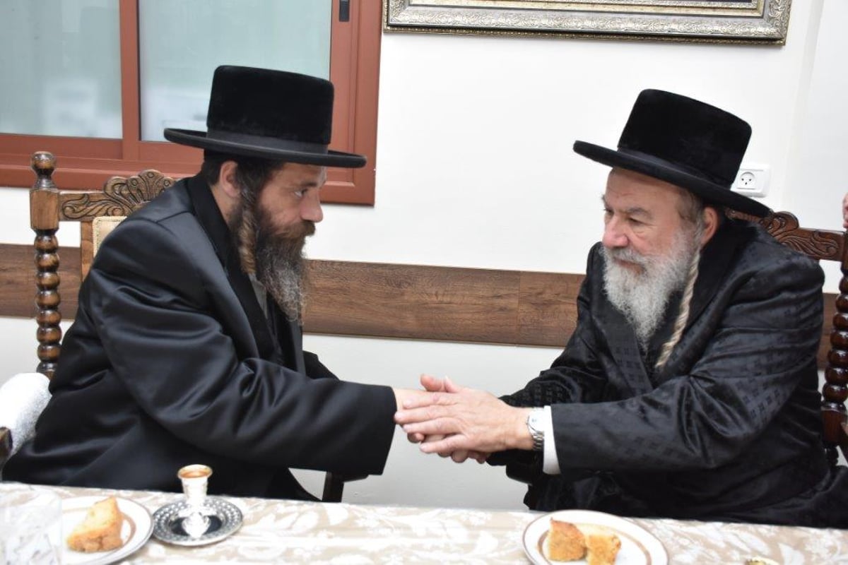 האדמו"ר מפיטסבורג ביקר בבית הרבי מאשלג