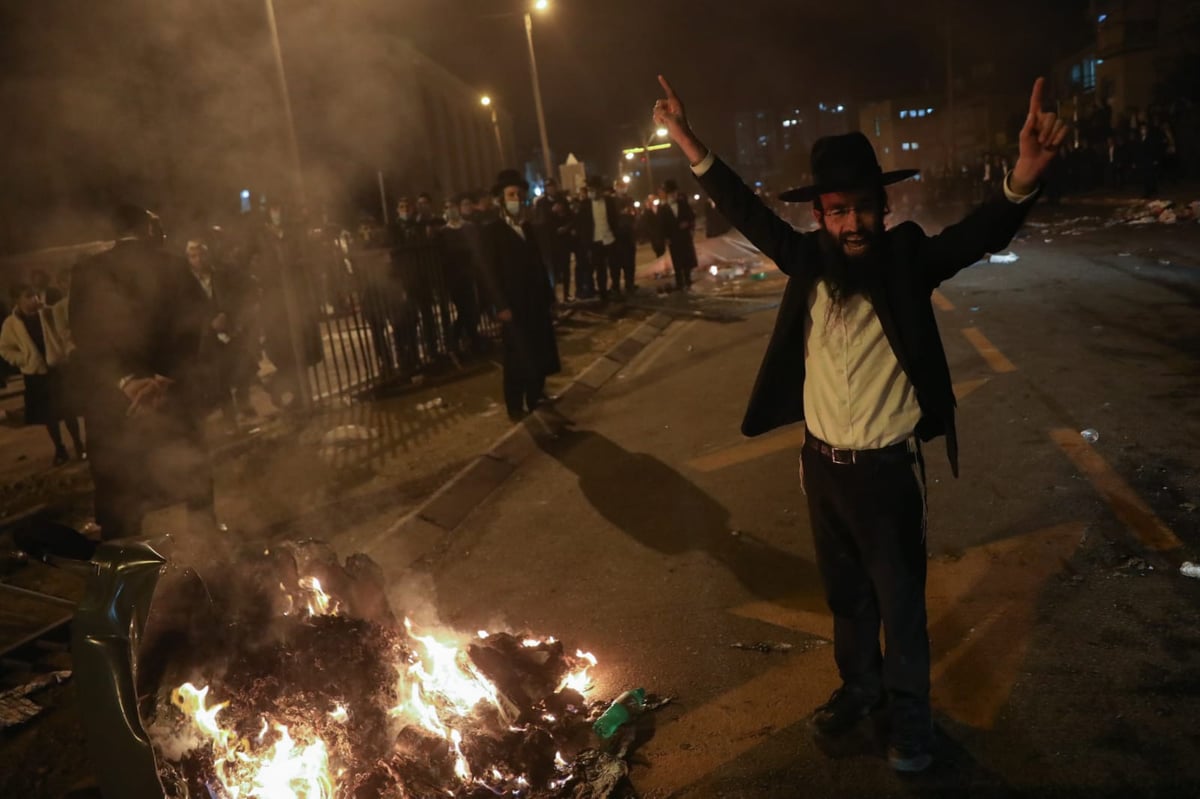 הקרב על הרכבת הקלה: לילה של הפגנות ועימותים בבירה