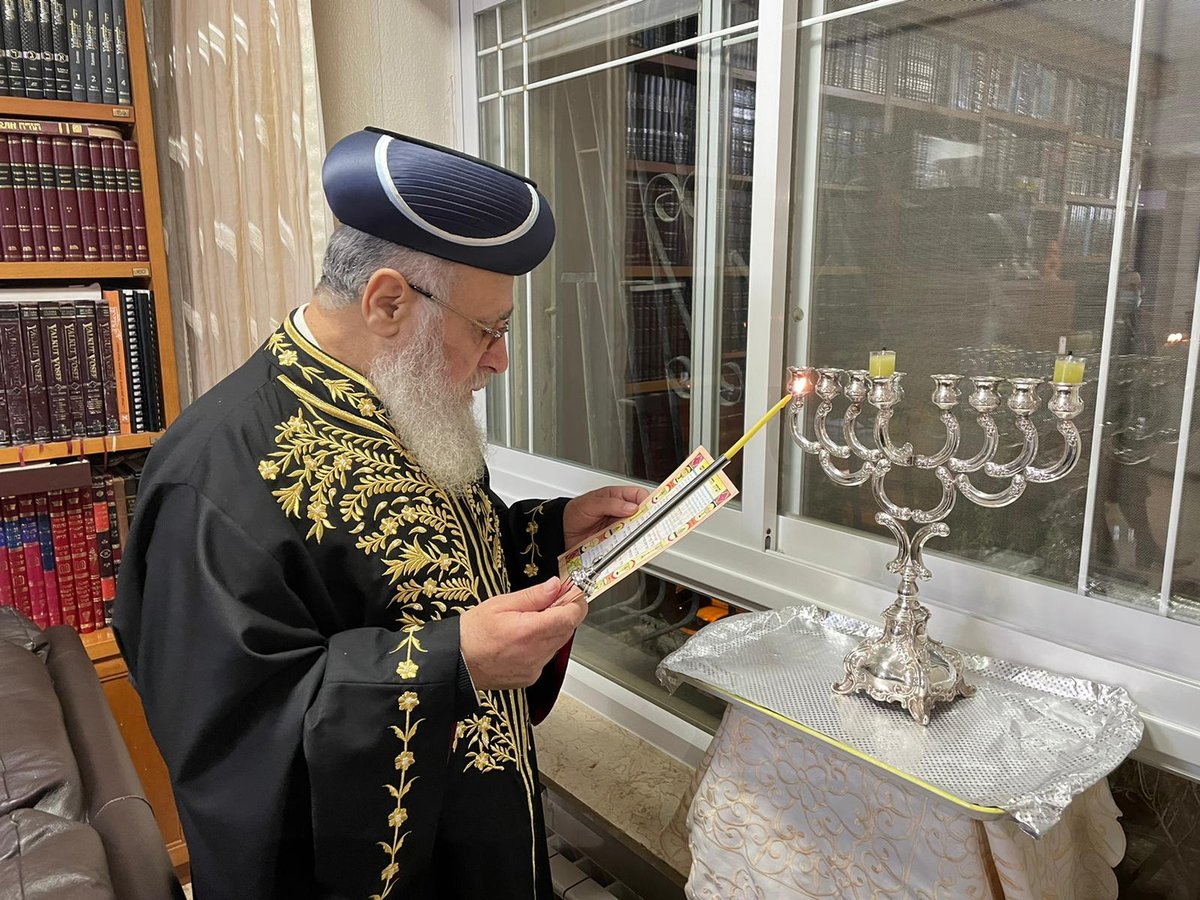 תיעוד: הראשון לציון בהדלקת נר ראשון