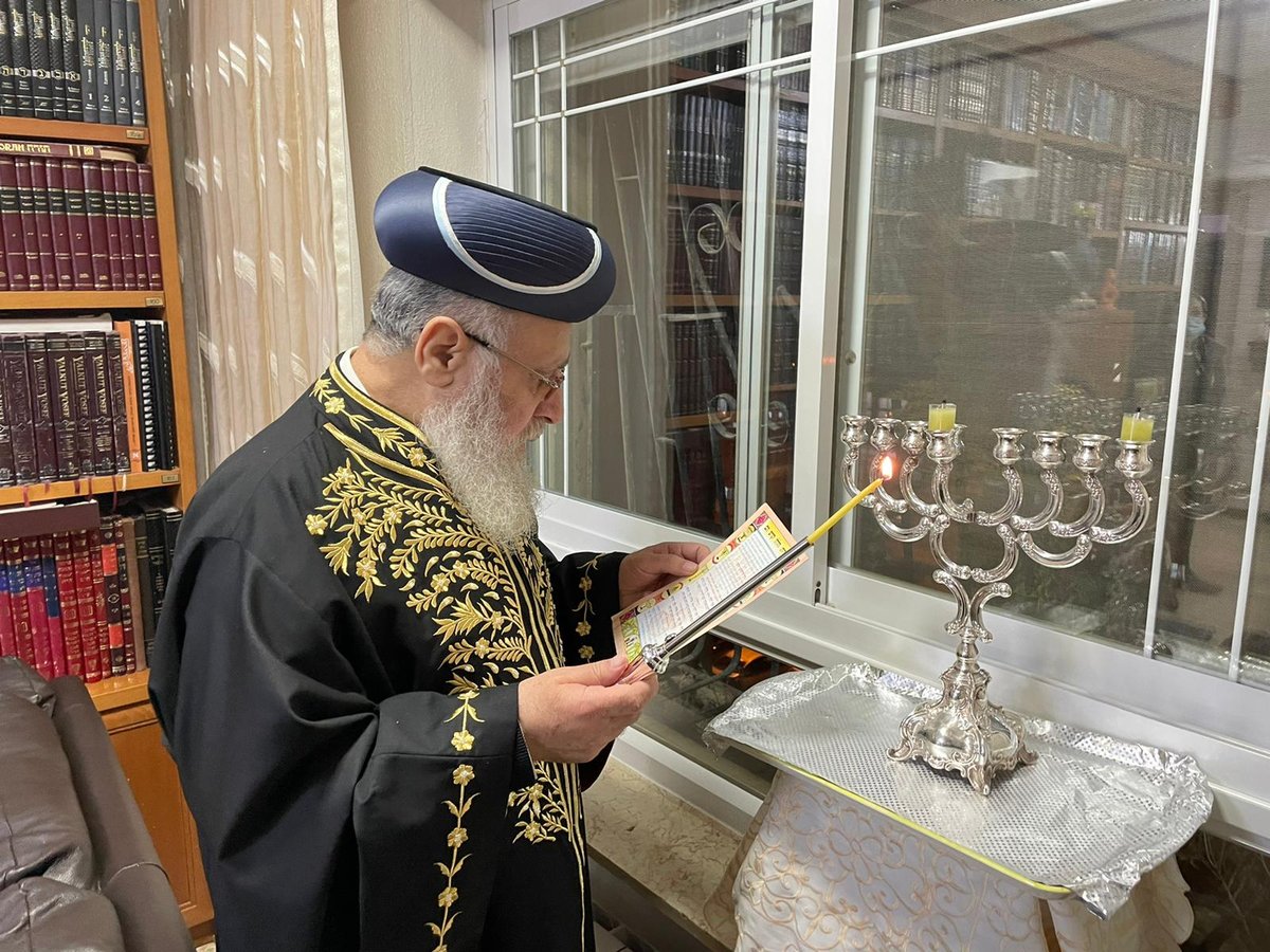 תיעוד: הראשון לציון בהדלקת נר ראשון