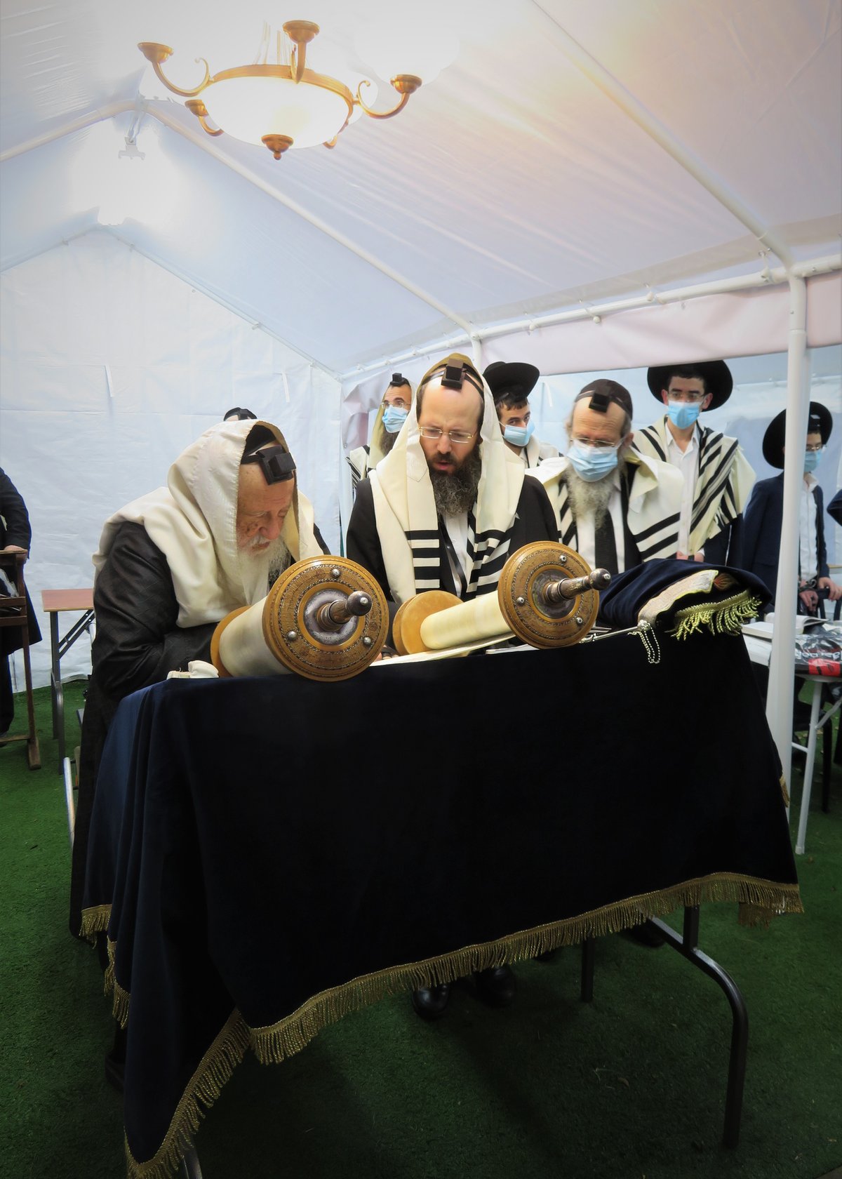 בברית ובתפילת ר"ח • היום של ראש הישיבה הגאון רבי ברוך דב פוברסקי