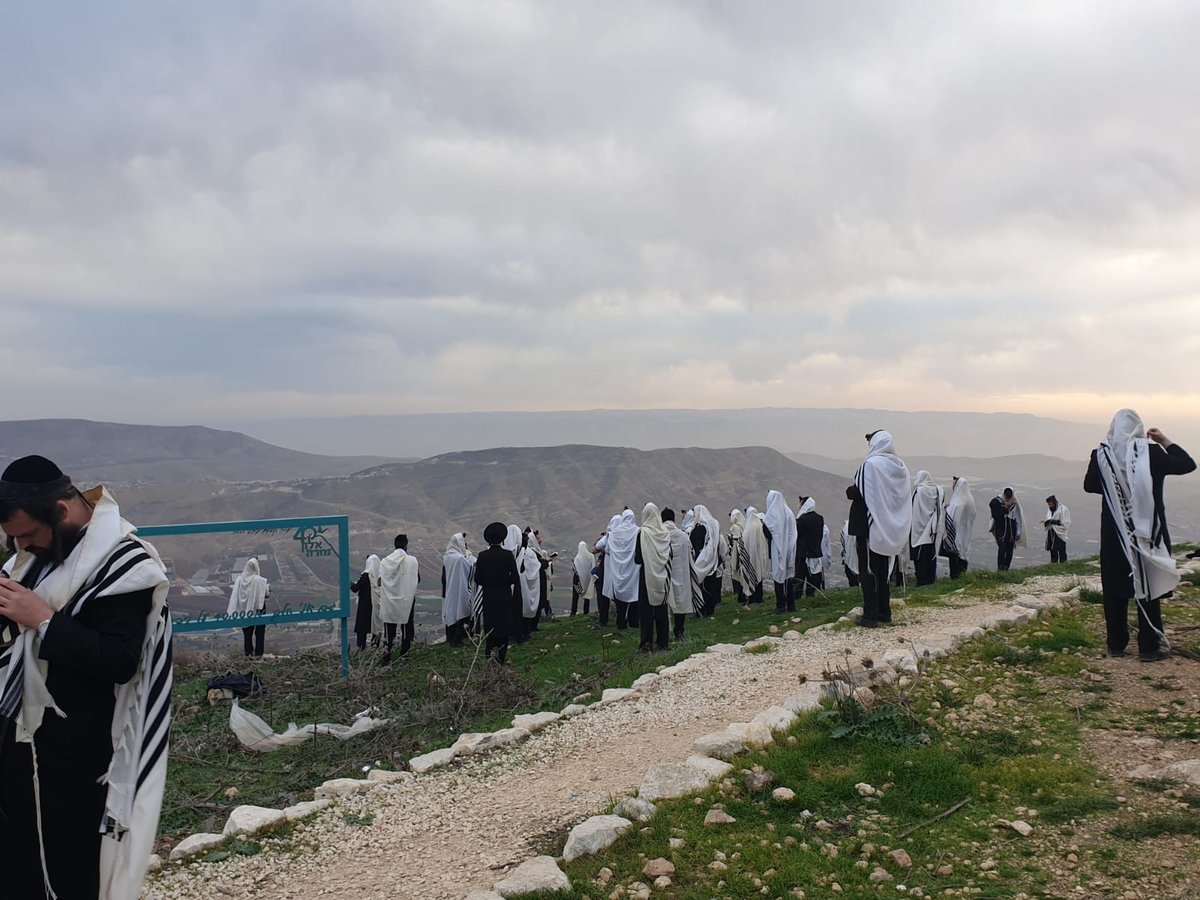 אברכים חקרו את המזבח שבנה יהושע בן נון