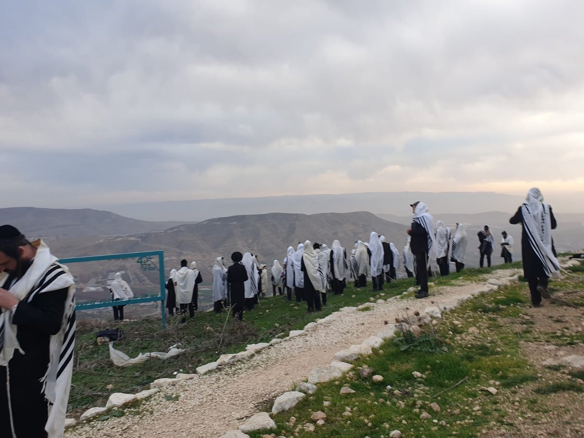 אברכים חקרו את המזבח שבנה יהושע בן נון