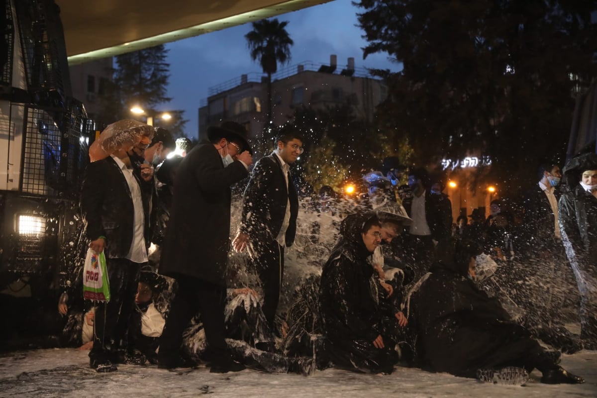 בואש ומעצרים: תיעוד מסכם מהפגנת הפלג