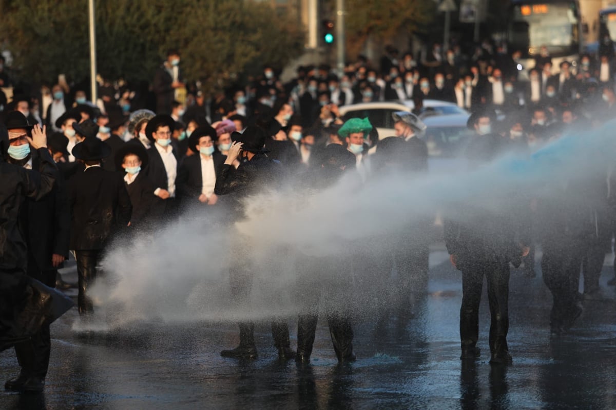 בואש ומעצרים: תיעוד מסכם מהפגנת הפלג